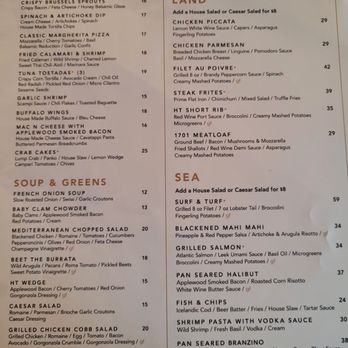 HT Grill - Menu as of 07/25 - New American Near Me - Redondo Beach, California