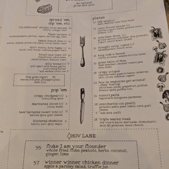 Nobie's - menu 04.22.2019 - New American Near Me - Houston, Texas