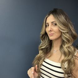 Mila J Salon - Golden and ashy blonde fade