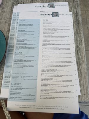 Menu photo 1 Casa Playa Fort Lauderdale, FL