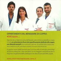Dipartimento Benessere - Volantino di presentazione