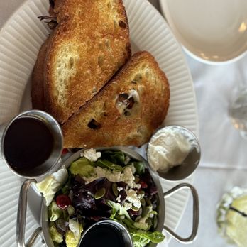 Jula’s on the Potomac - Grilled cheese with meat and goat cheese salad - Breakfast & Brunch Near Me - Alexandria, Virginia Jula’s on the Potomac - Grilled cheese with meat and goat cheese salad - Breakfast & Brunch Near Me - Alexandria, Virginia