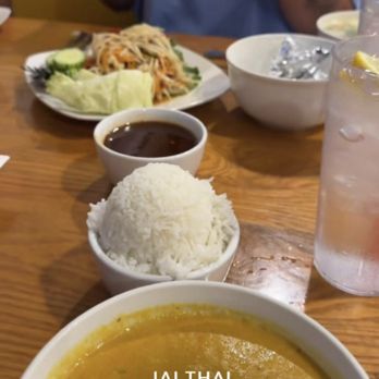Jai Thai - Yellow curry and papaya salad - Seafood Near Me - Sun City, Arizona Jai Thai - Yellow curry and papaya salad - Seafood Near Me - Sun City, Arizona