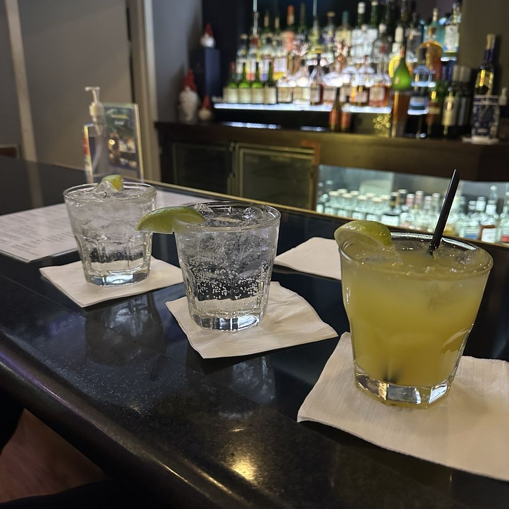 Cafe Bleu - Tequila club soda and Tequila pinapple - Sports Bars Near Me - Los Angeles, California Cafe Bleu - Tequila club soda and Tequila pinapple - Sports Bars Near Me - Los Angeles, California
