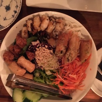 Bida Manda - Herb salad with grilled shrimp - Laotian Near Me - Raleigh, North Carolina Bida Manda - Herb salad with grilled shrimp - Laotian Near Me - Raleigh, North Carolina
