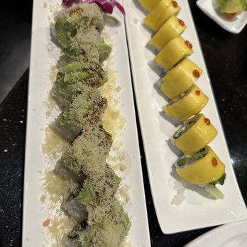 Otoro Sushi - Mango tango roll and grinch roll - Japanese Near Me - Scotts Valley, California Otoro Sushi - Mango tango roll and grinch roll - Japanese Near Me - Scotts Valley, California