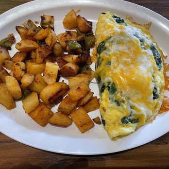Sunflower Cafe - Popeye Omelette - Cafes Near Me - Lancaster, California