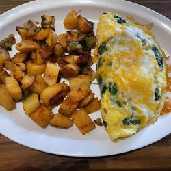 Sunflower Cafe - Popeye Omelette