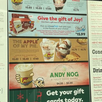 Andy's Frozen Custard - Ice Cream & Frozen Yogurt Near Me - Frisco, Texas Andy's Frozen Custard - Ice Cream & Frozen Yogurt Near Me - Frisco, Texas