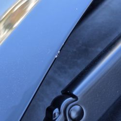 Caliber Collision - Chilled edge of paint from improper care