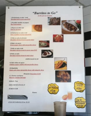 Burritos To Go by null