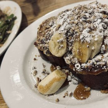 Phoebe's Diner - Bananas Foster French Toast - Breakfast & Brunch Near Me - Austin, Texas