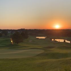 Merrimack Valley Golf Club - Golf course at sunset
