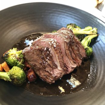 Bridgewater Bistro - Sirloin 'Cap' Steak (except it was apparently brisket and tasted medium instead of rare because they cook it sous vide) - New American Near Me - Astoria, Oregon