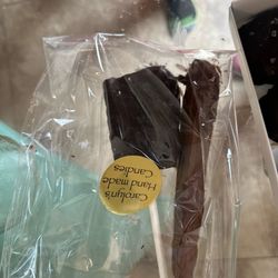 Chocolate By Carolyn - Dark chocolate rice crispy and chocolate caramel covered pretzel.
