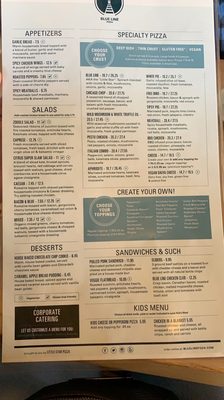 Menu photo 5 Blue Line Pizza San Carlos, CA Menu photo 5 Blue Line Pizza San Carlos, CA