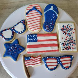 Duross Sweets - 4th of July Sugar Cookies