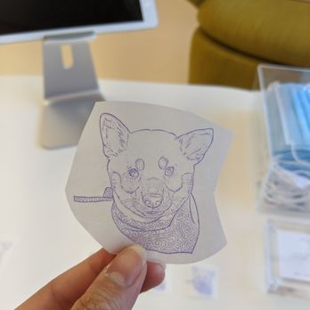 Paw Tattoo - The tattoo size I chose for my pup! - Tattoo Near Me - San Mateo, California Paw Tattoo - The tattoo size I chose for my pup! - Tattoo Near Me - San Mateo, California