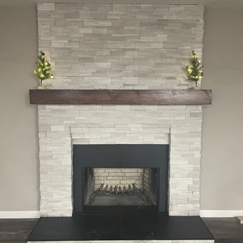 Hollow Proof - Fireplace after - Flooring Near Me