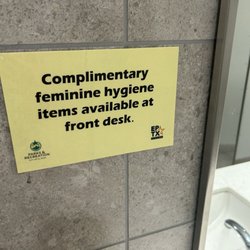 Esperanza A Moreno Regional Branch Library - And we thank you! Nice touch. This should be EVERYWHERE.