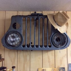 Twisted Antiques and Uniques - Jeep grill