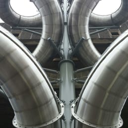 Slides at the Hayward gallery Slides at the Hayward gallery