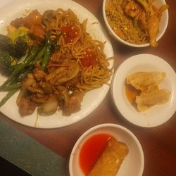 Great Wall Chinese Buffet - Items from the buffet
