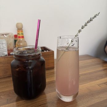 Lapisara Eatery - Ice coffee and Lavender Lemonade - Breakfast & Brunch Near Me - San Francisco, California