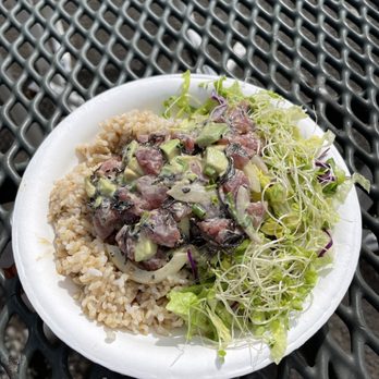 Hanalei Poke - PADDLER - Best creamy wasabi poke. So delicate complex flavor. Perfect balance of sweet & subtle spiciness, nutty & creaminess. - Food Trucks Near Me - Hanalei, Hawaii Hanalei Poke - PADDLER - Best creamy wasabi poke. So delicate complex flavor. Perfect balance of sweet & subtle spiciness, nutty & creaminess. - Food Trucks Near Me - Hanalei, Hawaii