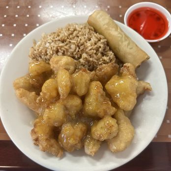 Fai Wong Chinese Restaurant - L.5 Orange Chicken lunch - Chinese Near Me - Albuquerque, New Mexico Fai Wong Chinese Restaurant - L.5 Orange Chicken lunch - Chinese Near Me - Albuquerque, New Mexico