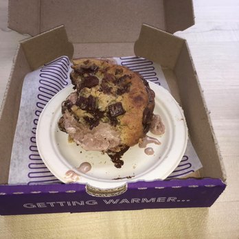 Insomnia Cookies - Halfway done eating this cookie, HEAVEN. - Food Delivery Services Near Me - Birmingham, Alabama