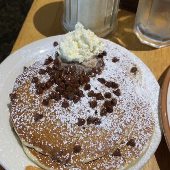 Oak Table Cafe - Chocolate Chip Pancakes - New American Near Me - Silverdale, Washington
