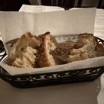 Tony's Di Napoli - Bread basket - Italian Near Me - New York, New York Tony's Di Napoli - Bread basket - Italian Near Me - New York, New York