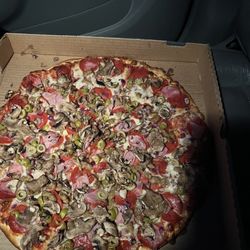 Pizza King - Pizza with mushroom