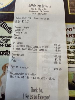 Buffalo Joe's Drive In by null