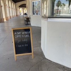 Oasis Coffee - Outside