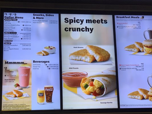 Menu photo 1 McDonald's Woburn, MA Menu photo 1 McDonald's Woburn, MA