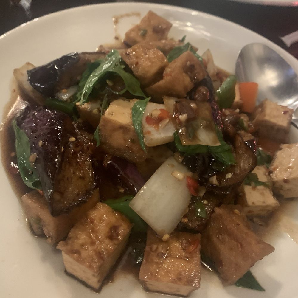 Eggplants Thai Cuisine - Eggplant tofu - Thai Near Me - Temecula, California Eggplants Thai Cuisine - Eggplant tofu - Thai Near Me - Temecula, California