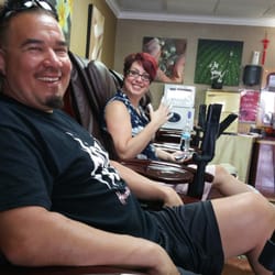 K&K Nail Shop & Spa - Getting our feet done