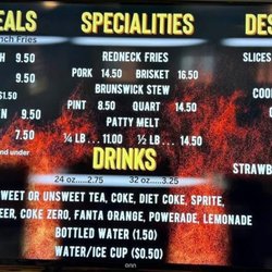The BBQ SHACK - Menu
