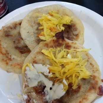 Mi Carnal Restaurant - Cheese & Bean Pupusas - Mexican Near Me - Saint Augustine, Florida