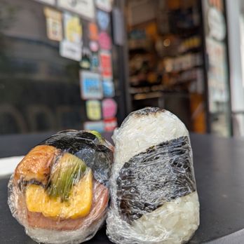 Musubi & Bento Iyasume - Can't say I know what these are, but pretty sure they are delicious. - Japanese Near Me - Honolulu, Hawaii Musubi & Bento Iyasume - Can't say I know what these are, but pretty sure they are delicious. - Japanese Near Me - Honolulu, Hawaii