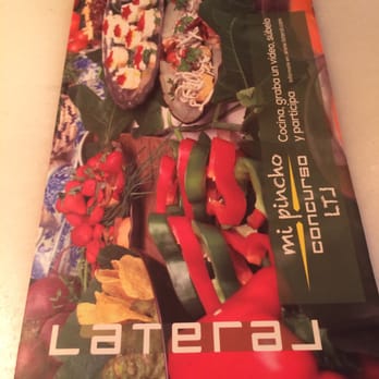 Lateral - Carta - Bars Near Me - Madrid, M Lateral - Carta - Bars Near Me - Madrid, M