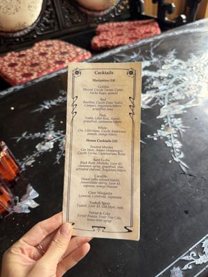 Menu photo 4 Foxtrot Portland, OR
