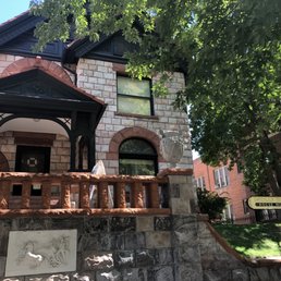 Exterior outside entrance of Molly Brown House Museum - Denver, Colorado Exterior outside entrance of Molly Brown House Museum - Denver, Colorado