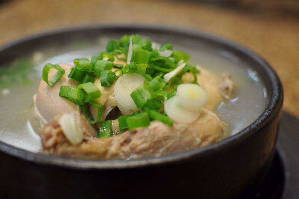Sam Gae Tang Soup Cornish Hen Stuffed With Ginseng Yelp