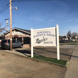 Howard's Barber Shop - We sit on the corner of Lockford and Pleasant Avenue. Look for the sign, you can't miss us.