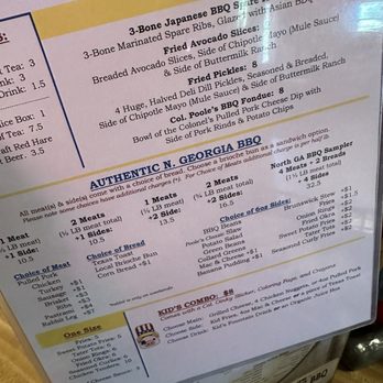 Poole's Bar-B-Q - Barbeque Near Me - East Ellijay, Georgia
