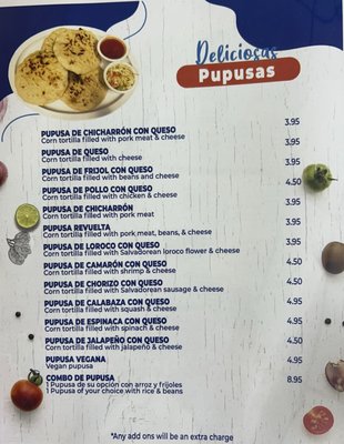 Menu photo 1 El Pulgarcito Orange, CA Menu photo 1 El Pulgarcito Orange, CA