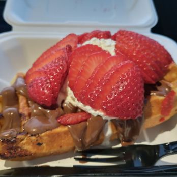 Waffle Love - Draper - Nutella love with strawberries. Amazing!!! - Waffles Near Me - Draper, Utah Waffle Love - Draper - Nutella love with strawberries. Amazing!!! - Waffles Near Me - Draper, Utah